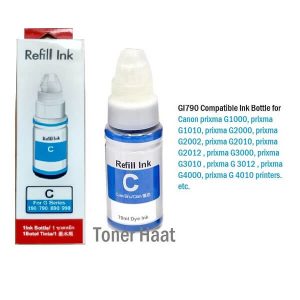 Canon GI-790 Ink Cyan (Compatible) for G1010, G2000, G2010, G4010