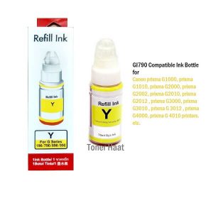Canon GI-790 Ink Yellow (Compatible) for G1010, G2000, G2010, G4010